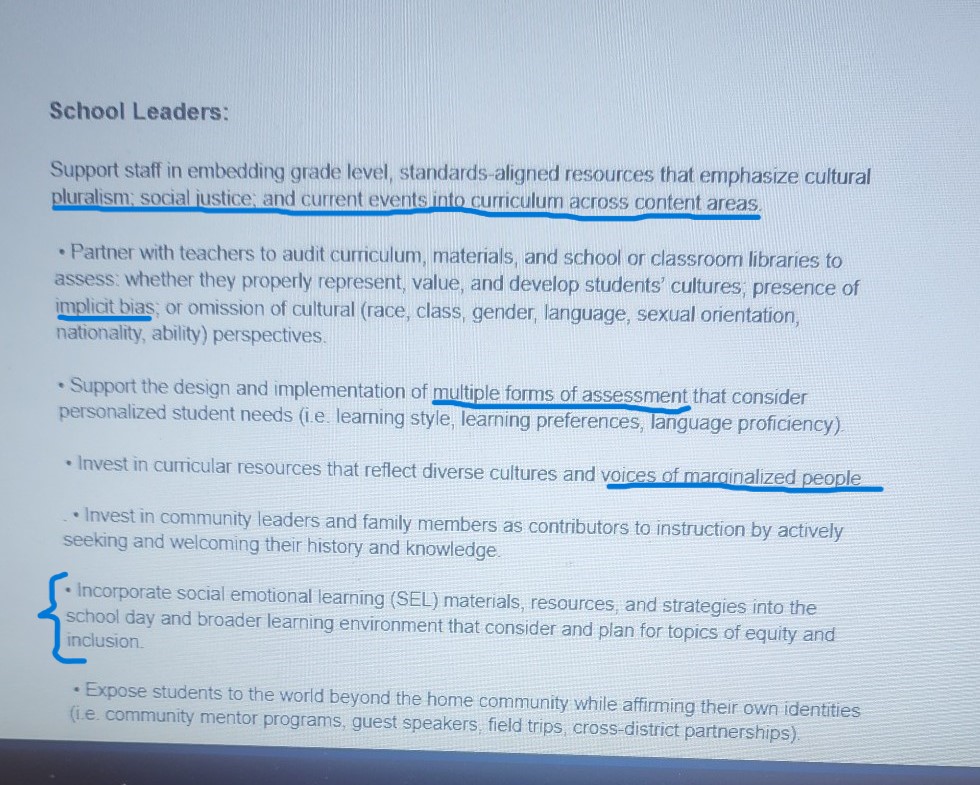 If you do not believe your children are being told they are racists just due to the color of their skin (implicit bias) & this is being used to make them comfortable with Marxism, READ THIS: