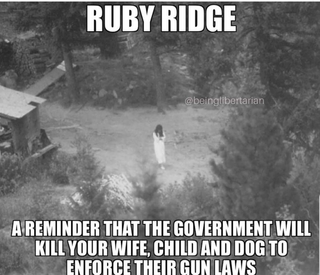 Ruby Ridge Reminder: