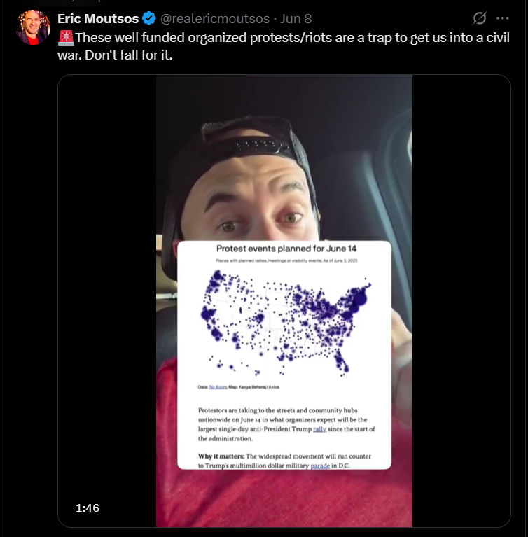 IMPORTANT: These well funded organized protests/riots are a trap to get us into a civil war. Don’t fall for it.